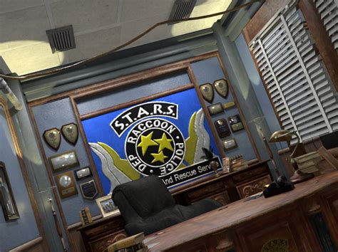 Open3DLab • S.T.A.R.S office from resident evil 2