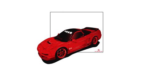 HD wallpaper: JDM, Honda, Acura NSX, digital art, Japanese cars, car illustration | Wallpaper Flare