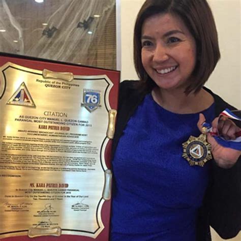 Kara David awarded as QC’s most outstanding citizen | NewsKo