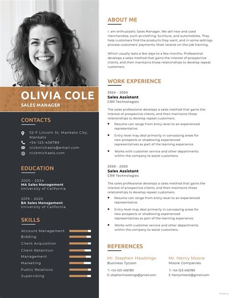 Adobe Indesign Resume Template Free Download