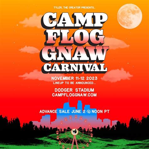 Camp Flog Gnaw Carnival at Dodger Stadium, Los Angeles