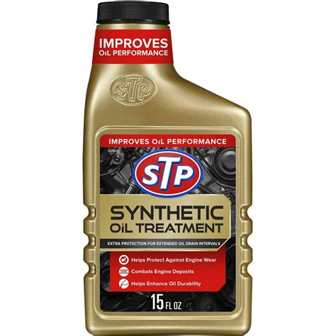 STP Synthetic Automotive Oil Treatment - 15 FL OZ Bottle - Walmart.com - Walmart.com