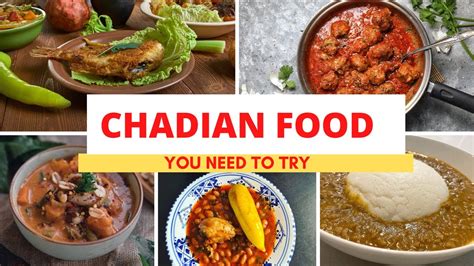 Top Traditional Chadian Foods | chad Cuisine | Chad Food - YouTube