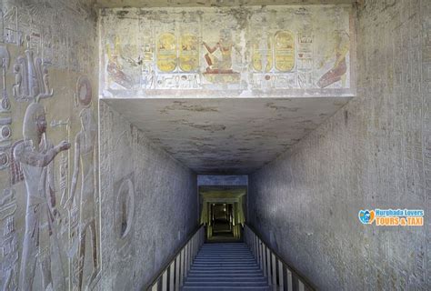 Merneptah Tomb KV8 in The Valley of The Kings Luxor Ancient Egypt