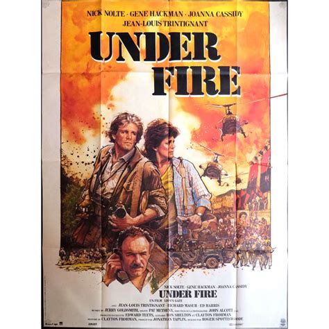 UNDER FIRE Movie Poster