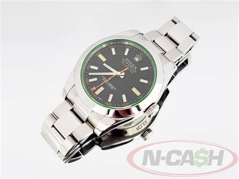 Rolex Milgauss Black Dial 40mm | N-Cash