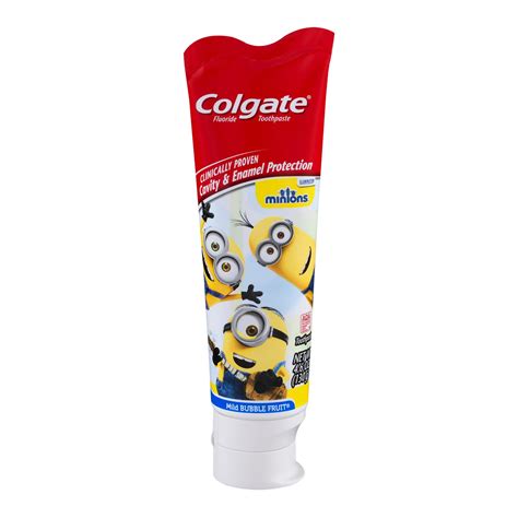 Colgate Kids Toothpaste with Anticavity Fluoride, Minions, 4.6 ounces - Walmart.com - Walmart.com