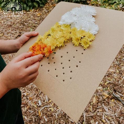 Candy Corn Activity with Mums • Little Pine Learners