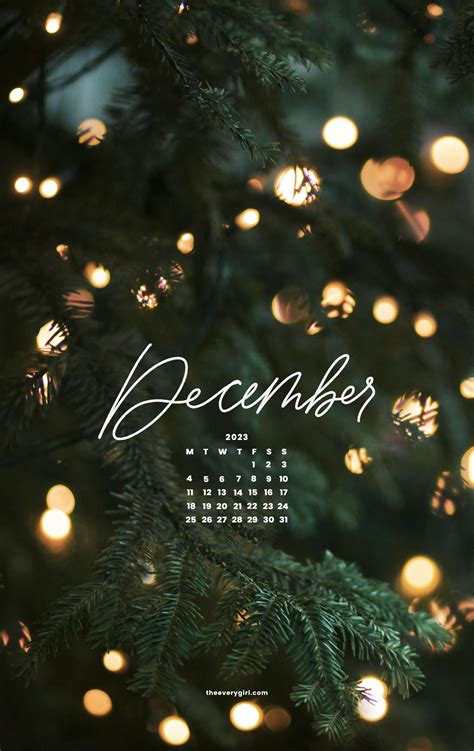 Free, Downloadable Tech Backgrounds for December 2023! | The Everygirl