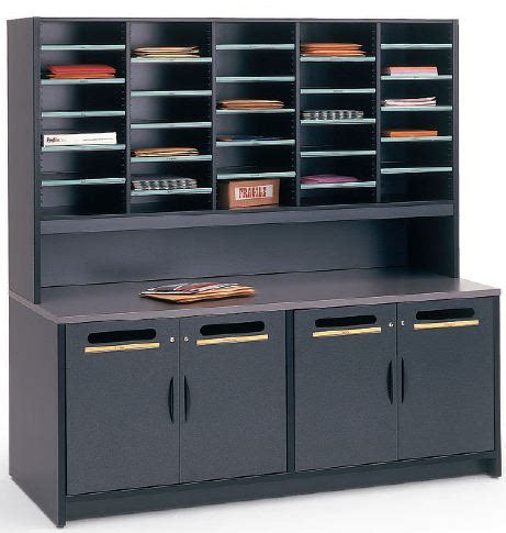 Mailroom Furniture | Mail Room Sorters Tables Cabinets