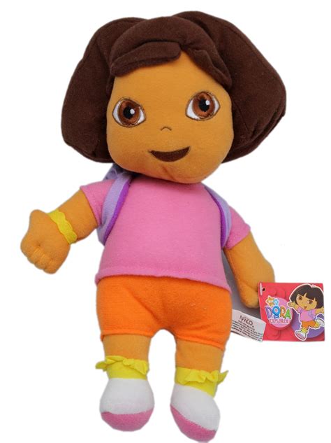 Nick Jr's Dora the Explorer Small Size Dora Plush Toy (11in) - Walmart.com