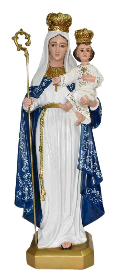 Our Lady of Good Success Blessed Virgin Mary 26 Inch Colored Resin ...