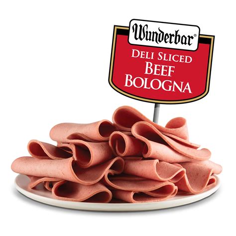 Wunderbar German Brand Beef Bologna, Deli Sliced - Walmart.com