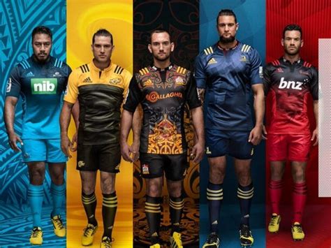 Kiwi Super Rugby teams unveil 2016 kit