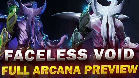 Faceless Void Arcana FULL PREVIEW - TI11 Battle Pass Dota 2 - The International 2022 - YouTube