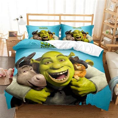 Shrek Bedding Three-Piece - Baganime