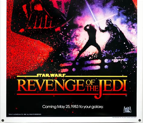 Revenge Of The Jedi Movie Poster