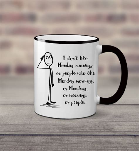 Funny Sarcastic Coffee Mug Coworker Gift Office Coffee Mug | Etsy | Mugs, Sarcastic coffee ...