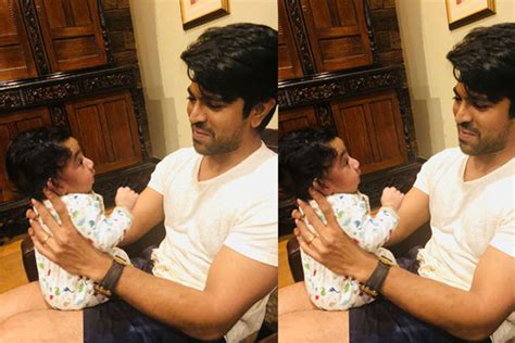 Ram Charan Baby Caring