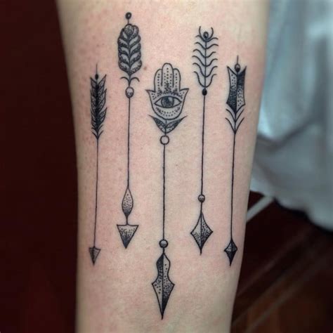 Tatuajes de flechas » Ideas y fotografías