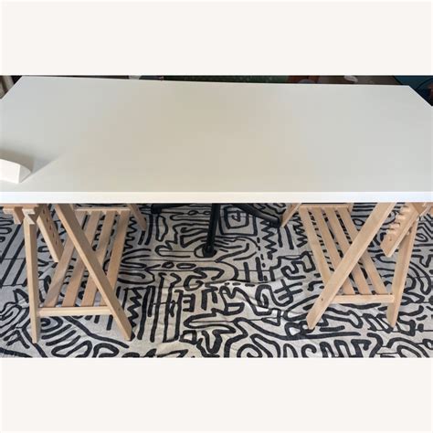 IKEA Desk With Adjustable Height - AptDeco