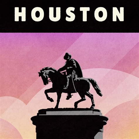 Sam Houston Monument Wall Art Print Houston Texas Travel - Etsy