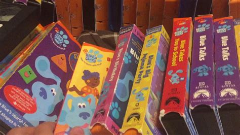 My Blue's Clues Vhs Collection