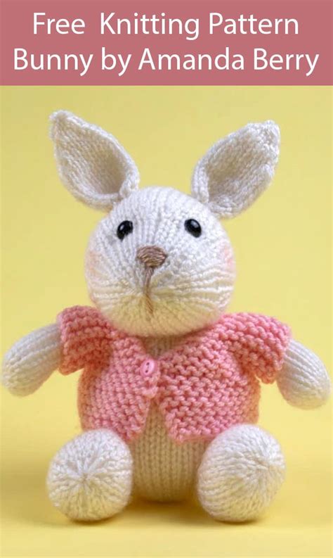 Bunny Rabbit Knitting Patterns - In the Loop Knitting | Rabbit knitting pattern, Knitting dolls ...