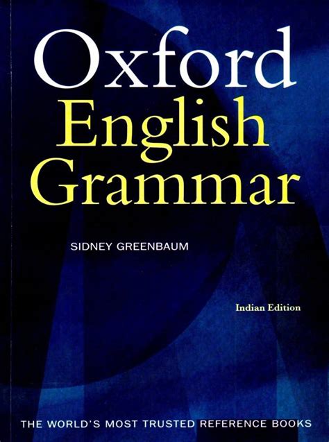 Oxford English Grammar 1st Edition: Buy Oxford English Grammar 1st Edition by Sidney Greenbaum ...