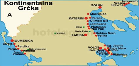 Grcka-Kontinentalna-Grcka-mapa-mesta – Turistička agencija Magelan, Novi Sad