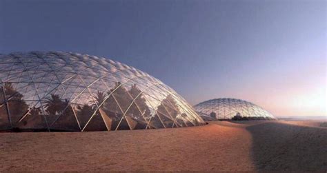 Dubai announces giant Mars city simulation designed by Bjarke Ingels