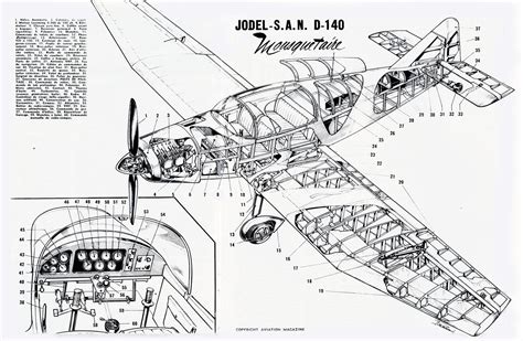 Feast Your Eyes On These Rare Aircraft Cutaway Drawings | Gizmodo Australia