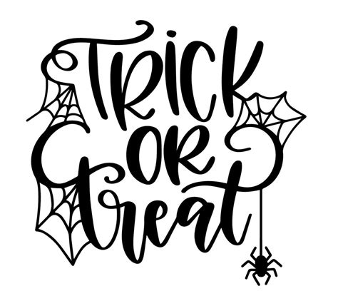 Trick or Treat SVG - Etsy