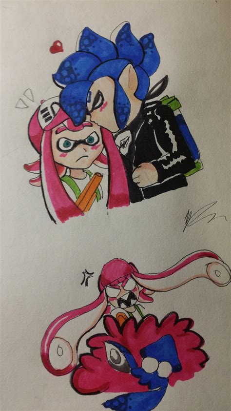 Inkling love by WolffangComics on DeviantArt