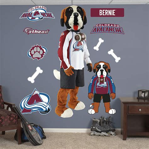 Colorado Avalanche Mascot - Bernie Wall Decal | Shop Fathead® for ...