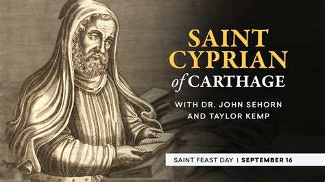 St. Cyprian | Catholic Saints - Catholic Saints - Formed