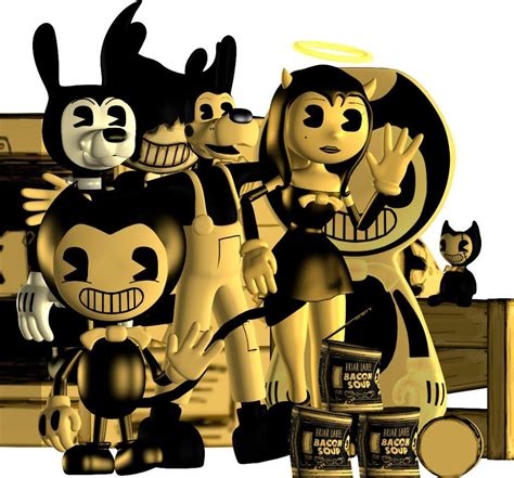 THE WHOLE FAMILY | Bendy and the Ink Machine Amino