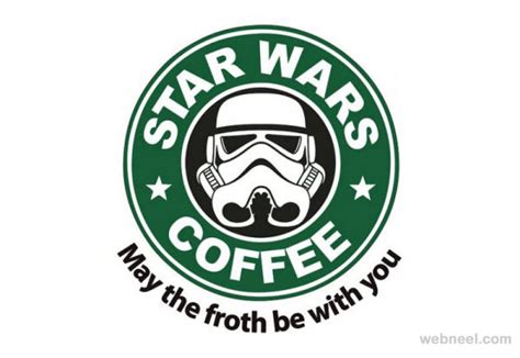 Starbucks Coffee Star Wars Coffee Logo Parody 8