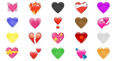 Heart Emoji Meanings: Color Matters. Heart emoticon 🤍 meaning