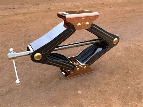 Scissor Car Jack free 3D Model .sldprt .sldasm .slddrw - CGTrader.com