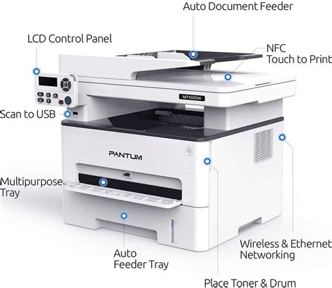 Duplex Multifunction Laser Printer, Perfect for office use