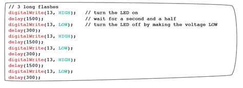 Chapter 3: SOS signal | Arduino to Go