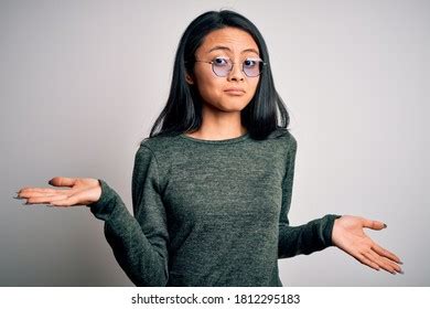 Young Beautiful Chinese Female Wearing Glasses Stock Photo 1812295183 | Shutterstock