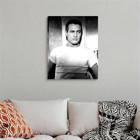 Paul Newman in The Hustler - Vintage Publicity Photo Wall Art, Canvas ...