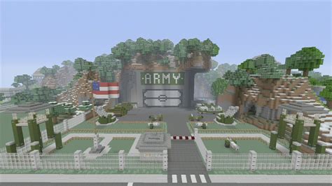 Minecraft Military Base Map Download