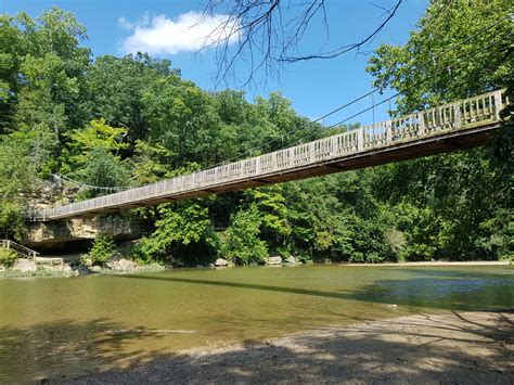 Turkey Run State Park Suspension Bridge - Turkey Run State Park