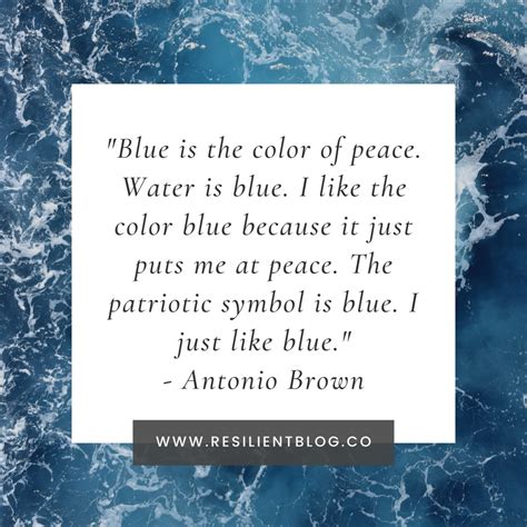 100+ Blue Quotes - Resilient