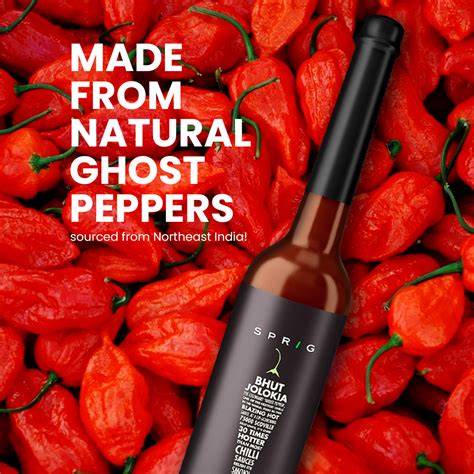 Buy Sprig Bhut Jolokia Hot Sauce Online – SPRIG