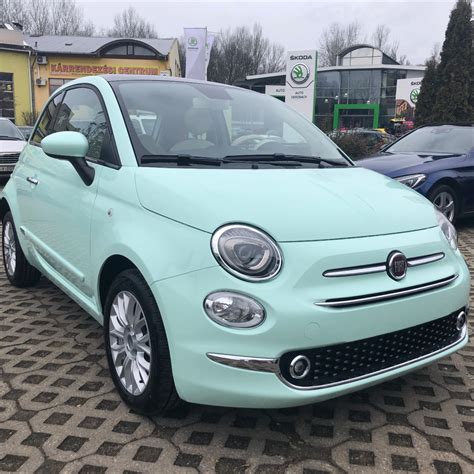 Fiat 500 Mint Green | Fiat 500, Dream cars, Fiat