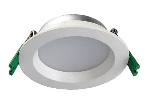 Round 10W Dimmable LED Downlight White Frame / Cool White - AT9032/WH/